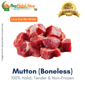 Mutton (Boneless)